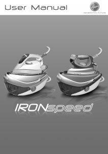 Manual de uso Hoover SRD 4108 Ironspeed Plancha