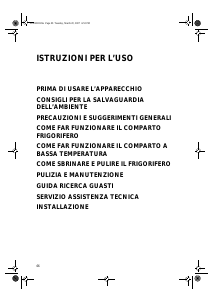 Manuale Whirlpool WM1701 X Frigorifero