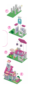 Handleiding Unico set 8651 Hello Kitty Huis