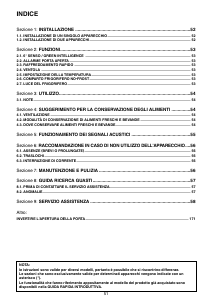 Manuale Whirlpool WME 3612 X Frigorifero