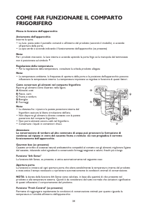 Manuale Whirlpool WME1867 DFC W Frigorifero