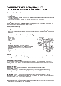 Mode d’emploi Whirlpool WME1867 DFC W Réfrigérateur