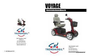 Bedienungsanleitung Trendmobil Voyage Elektromobil