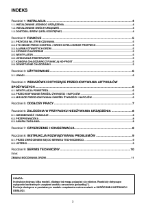 Instrukcja Whirlpool WME36222 X Lodówka