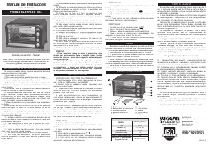 Manual Suggar FE3022PT Forno