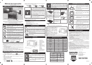 Manual Suggar FE4402PT Forno