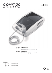 Handleiding Sanitas SIH 20 Inhalator