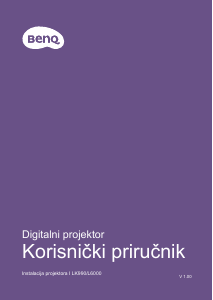 Priručnik BenQ L6000 Projektor