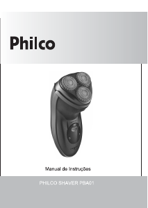 Manual Philco PBA01 PBA01 Máquina barbear