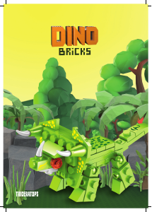 Hướng dẫn sử dụng Dino Bricks set 006 Dino Triceratops