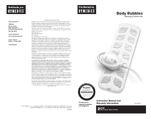 Manual Homedics BA-M200 Massage Device