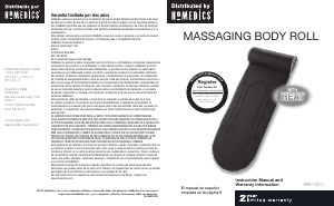 Manual Homedics VBR-100 Massage Device