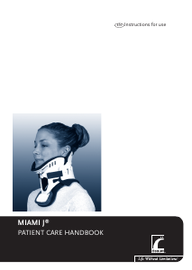 Manual Ossur Miami J Neck Brace