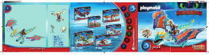 Brugsanvisning Playmobil set 70728 Dragons Dragon racing astrid og flakser