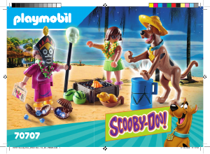 Manual de uso Playmobil set 70707 Scooby-Doo Scooby-doo! aventura con witch doctor