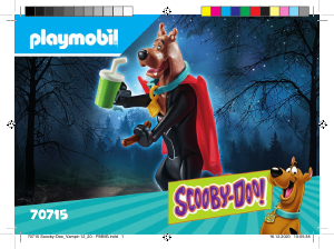 Brugsanvisning Playmobil set 70715 Scooby-Doo Scooby-doo! vampyrfigur samlerobjekt