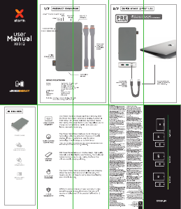 Manual Xtorm XB302 Portable Charger