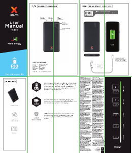 Manual Xtorm FS301 Portable Charger