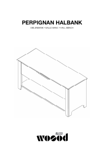 Hướng dẫn sử dụng Woood Perpignan Băng ghế