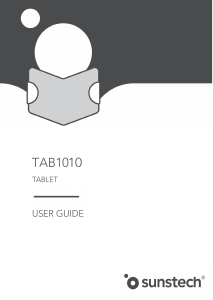 Manual Sunstech TAB1010 Tablet