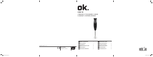 Руководство OK OSB 112 Ручной блендер