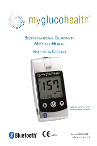 Instrukcja MyGlucoHealth MGH-BT1 Glukometr