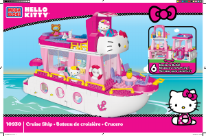 Brugsanvisning Mega Bloks set 10930 Hello Kitty Krydstogtskib