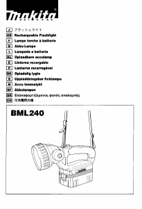 Bedienungsanleitung Makita BML240 Taschenlampe