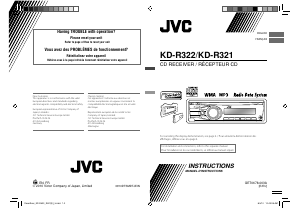 Manual JVC KD-R321 Car Radio