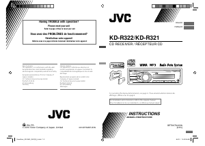 Handleiding JVC KD-R322 Autoradio