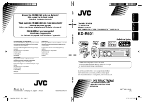 Mode d’emploi JVC KD-R601 Autoradio