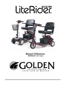 Mode d’emploi Golden LiteRider Scooter de mobilité