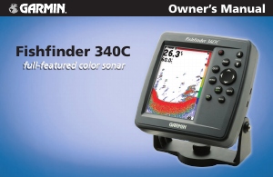 Manual Garmin 340c Fishfinder