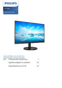 Használati útmutató Philips 221V8A V Line LED-es monitor