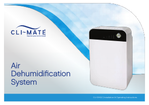 Manual Cli-Mate CLI-DH12 Dehumidifier