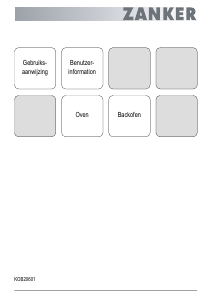 Handleiding Zanker KOB20601XK Oven