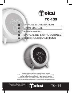 Manual Tokaï TC-139 Alarm Clock Radio