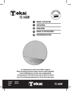 Manual de uso Tokaï TC-146W Radiodespertador