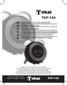 Manual Tokaï TCP-124 Alarm Clock Radio