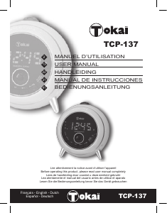 Manual de uso Tokaï TCP-137 Radiodespertador