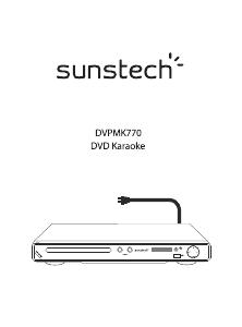 Mode d’emploi Sunstech DVPMK770 Lecteur DVD