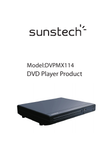 Mode d’emploi Sunstech DVPMX114 Lecteur DVD