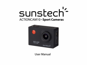 Manual Sunstech ACTIONCAM10 Action Camera