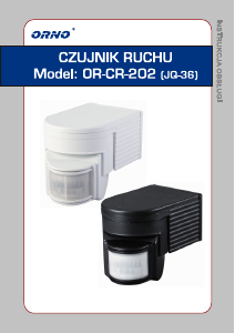 Instrukcja Orno OR-CR-202 Czujnik ruchu