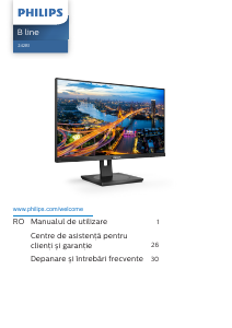 Manual Philips 242B1 Monitor LED