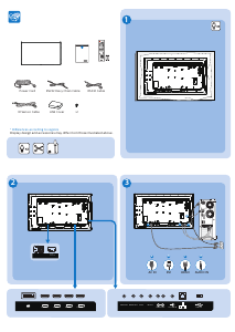 Handleiding Philips 65BDL3010Q LED monitor