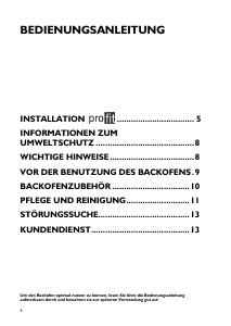 Bedienungsanleitung Whirlpool AKP 003/WH 01 Backofen