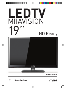 Manuale Miia MTV-H19LEHD LED televisore