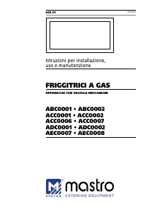 Manuale Mastro AEC0008 Friggitrice