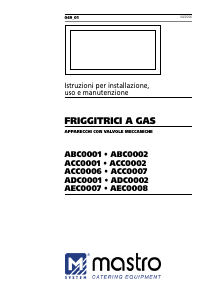 Manuale Mastro ADC0001 Friggitrice